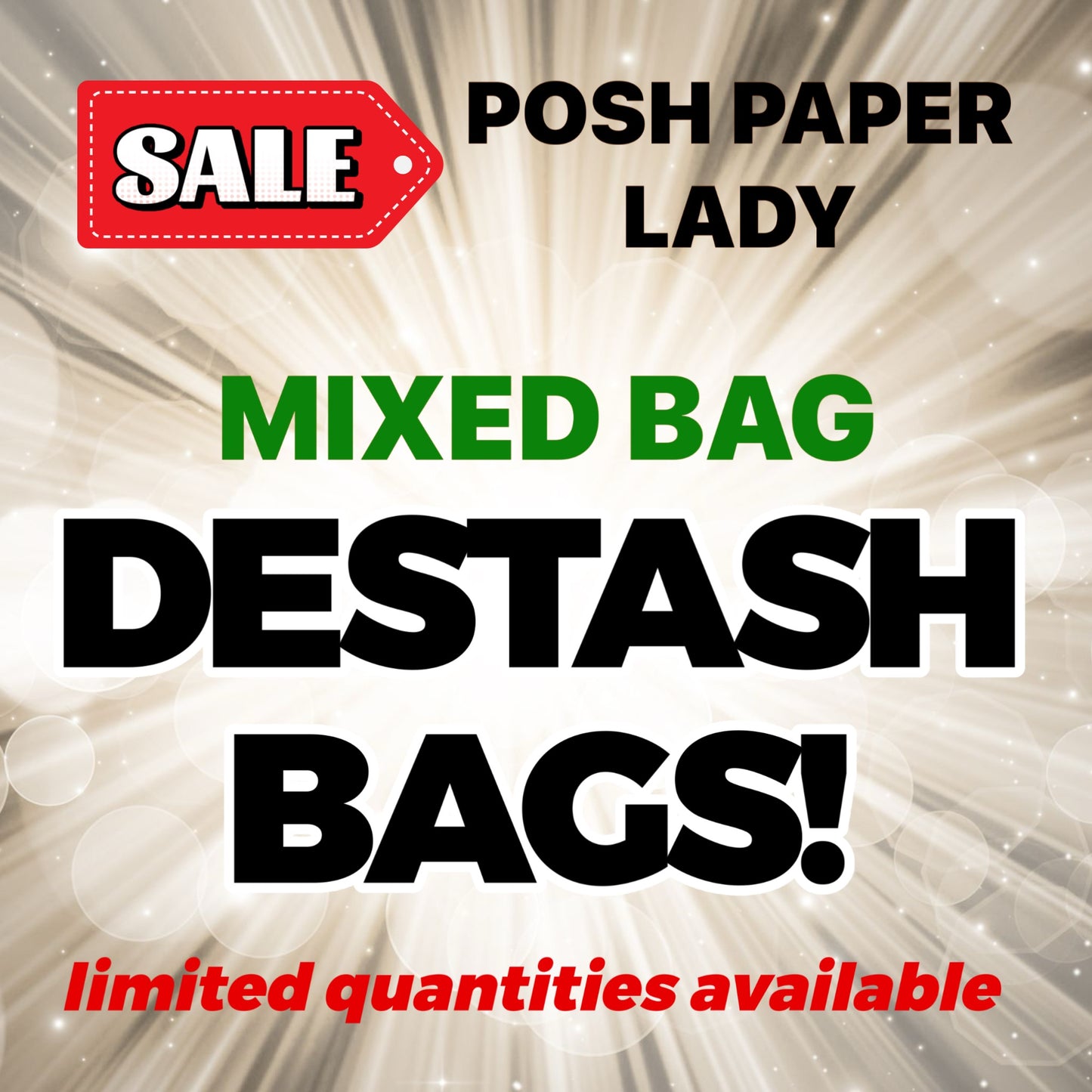 Crafty De-Stash Bags